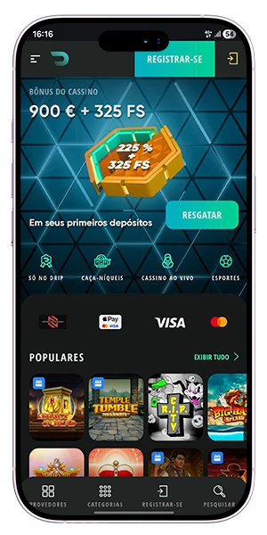 Pacote de Boas-vindas Drip Casino