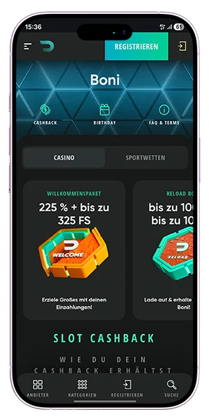 Vorteile der Drip Casino App